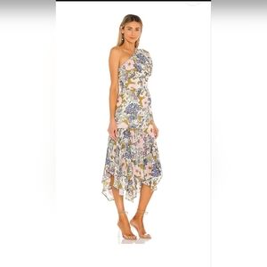 NWOT! Posh ASTR The Label Anthro Santorini Women's Dress Retro Floral Size XS